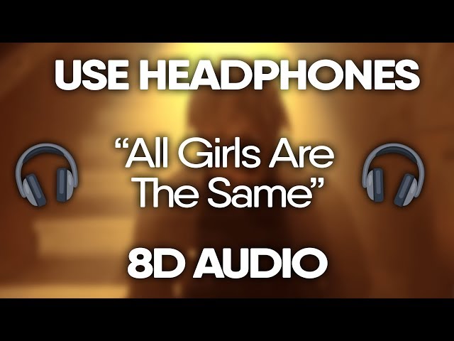 Juice WRLD - All Girls Are The Same (8D Audio) 🎧 class=