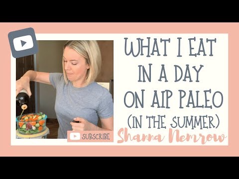 What I Eat in a Day on the autoimmune protocol AIP (Paleo)!