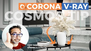 How to place objects on a surface / 3ds max Tutorial, Cosmos