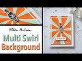 How to Multi Stamp a Fun Background Stamp!