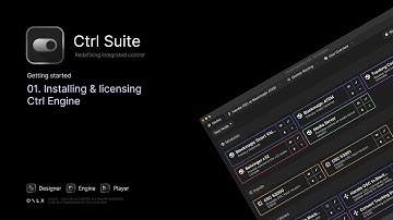 01. Installing & Licensing Ctrl Engine - Ctrl Suite Early Access Tutorials