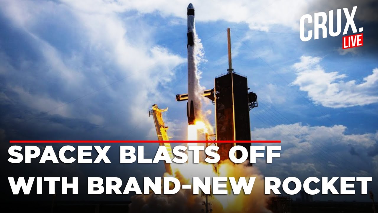 SpaceX Launch LIVE | Brand New Falcon 9 Rocket Lifts Off | Starlink ...