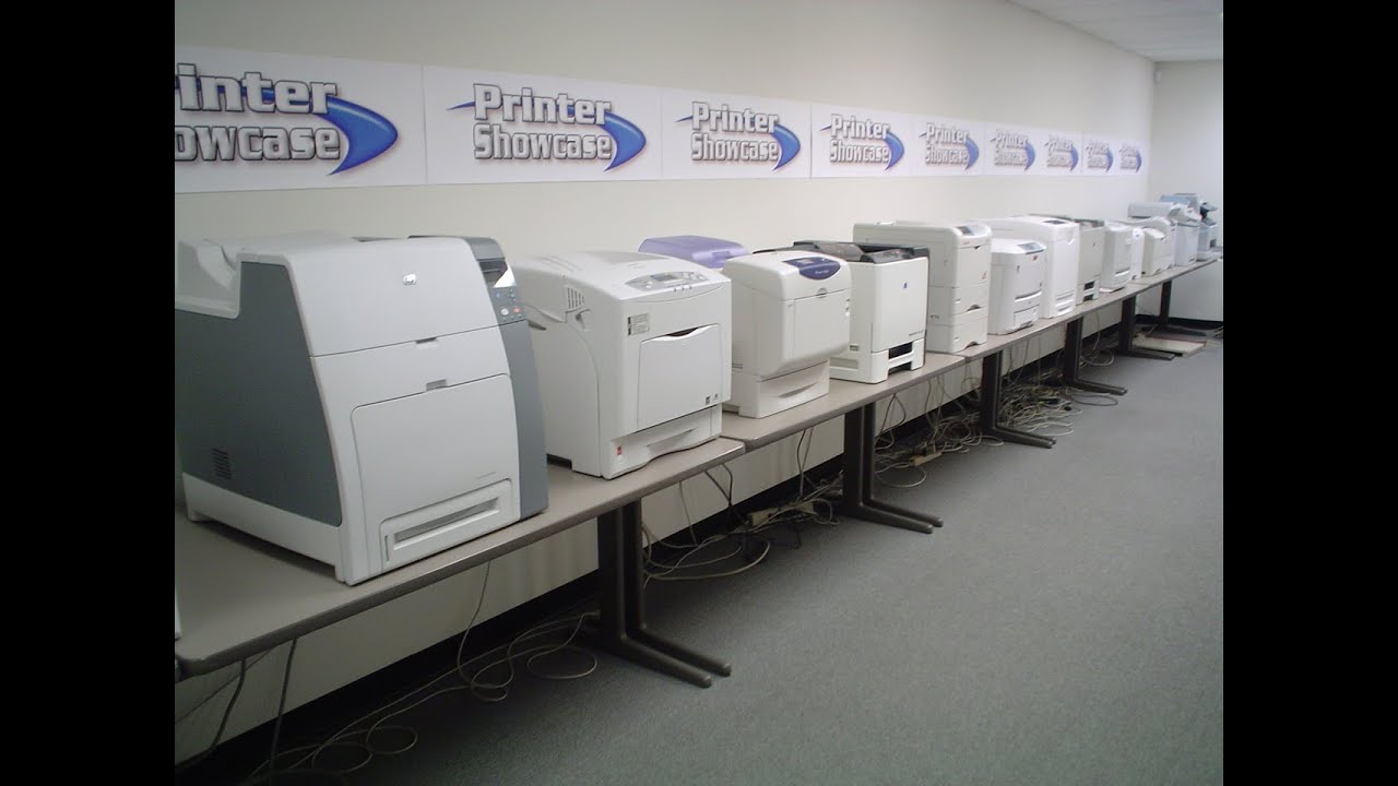 Printer Showcase Channel Trailer YouTube