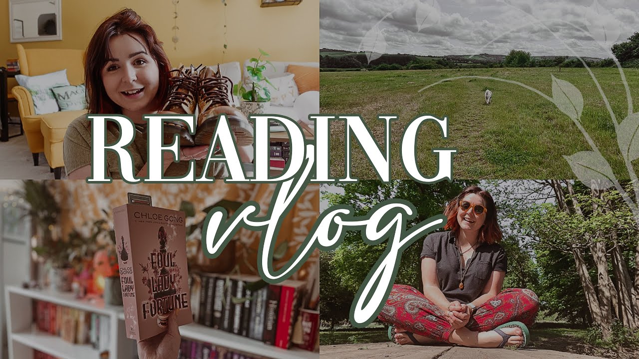 Trying to read 100 pages a day for a week | Reading Vlog - YouTube