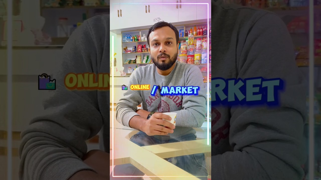 Online Shopping vs Market Shopping – Which One Wins 😂