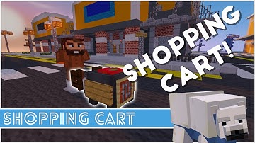 Minecraft - How To Make A Shopping Cart