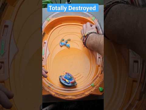 Brave Valkyrie Destroyed By 400gm Beyblade