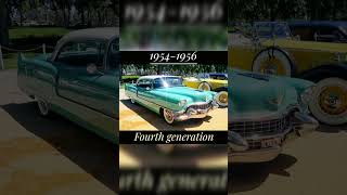 Evolution of Cadillac series 62 (1940-1964) #cadillac #cars #shorts #nolimit