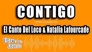 El Canto Del Loco & Natalia Lafourcade - Contigo (Versión Karaoke)