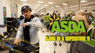 WE HAD A DJ SET IN ASDA!! (KICKED OUT)