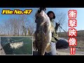 【水面ガチ割りバイト‼︎】風吹く早春の琵琶湖で今、コレがアツい！！