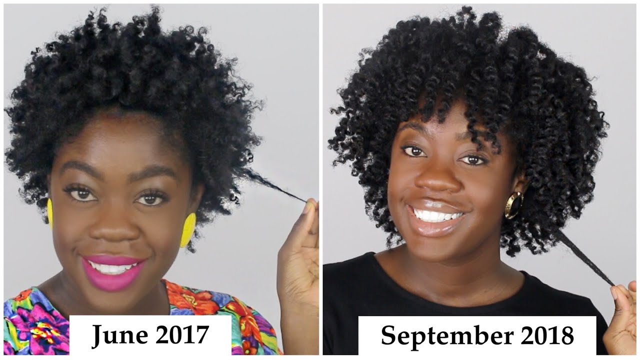 1 Year Big Chop Update 4C Natural Hair | What I Did & Favorite Products ...