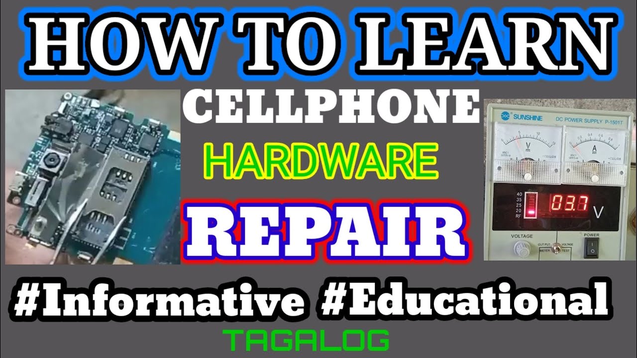 paano magrepair ng cellphone | tagalog cellphhone repair tutorial step
