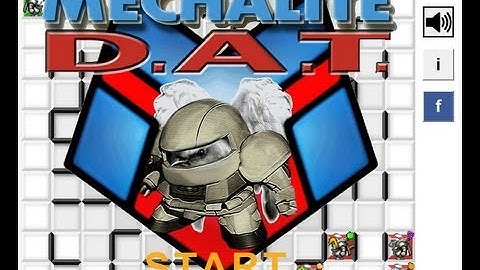 Mechalite D.A.T. - Demo of Gameplay, simultaneous turn-based tactics