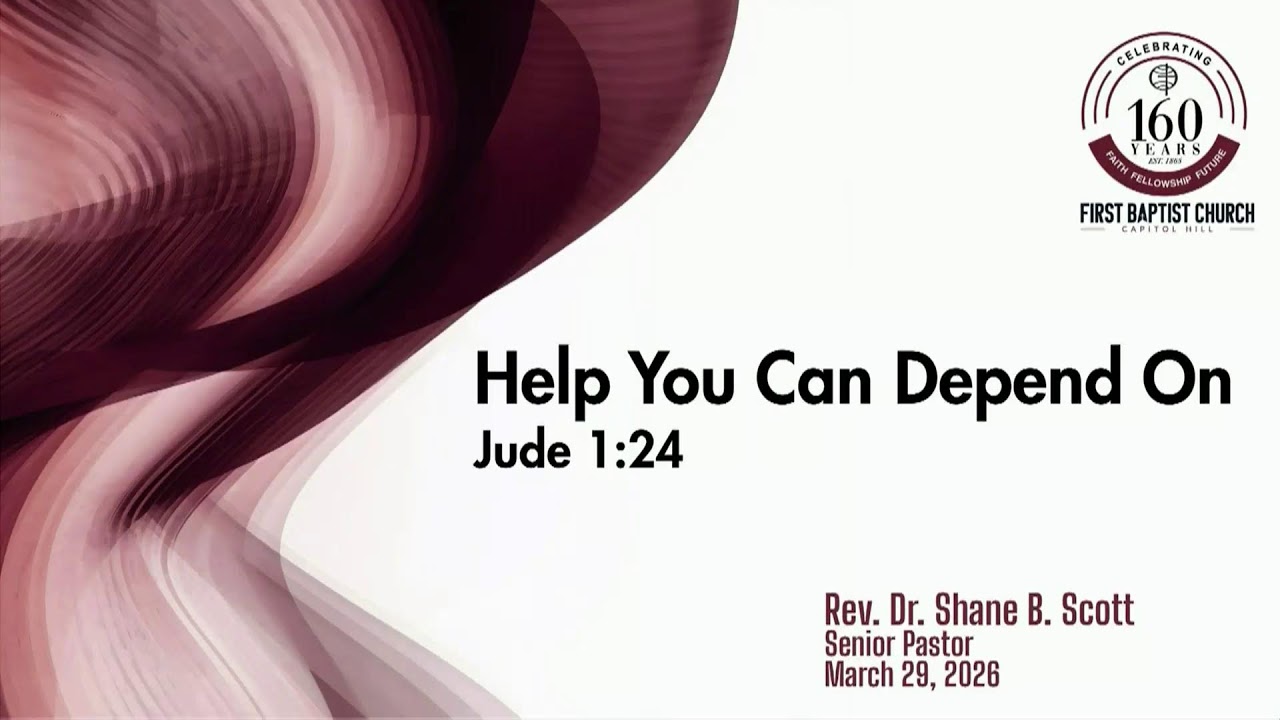 "Help You Can Depend On" - Jude 1:24