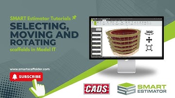 Selecting , moving and rotating scaffolds