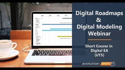 Digital Roadmapping & Digital Modeling in the 2020s
