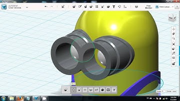 Autodesk 123D - Minion Tutorial minion - Part 4