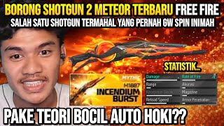 SPIN SHOTGUN 2 METEOR PAKE TEORI BOCIL!? RELA HABISIN DIAMOND DEMI SHOTGUN 2 M1887 INCENDIUM BURST 😭 screenshot 3