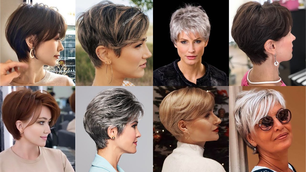 14 LINDOS CORTES DE CABELOS CURTOS PARA MULHERES - FEMININO ESTILO CABELO  CURTO - CABELEIREIRO 2022 