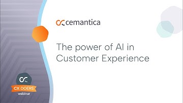 The Power of AI in Customer Experience 2024