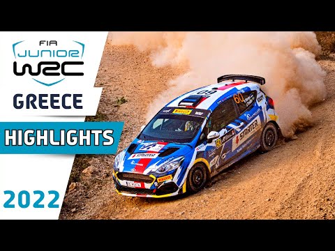 Junior WRC Highlights : Saturday | WRC EKO Acropolis Rally Greece 2022