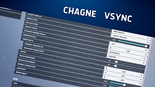 How to turn on and off vsync in Overwatch 2