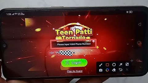 How to fix Please Input Valid Phone Number! problem solve in Teen patti Tornado