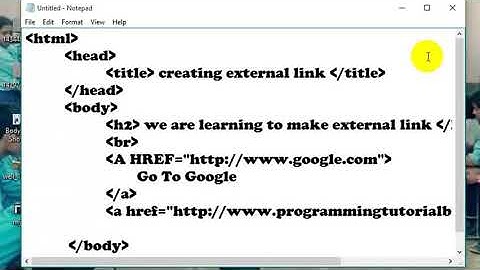 Anchor tag External Link with Example of HTML in Nepali By NP Rijal