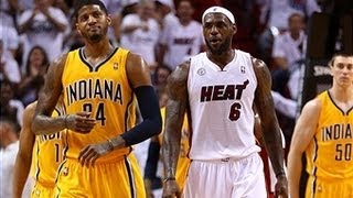 Watch Paul George's dunk on LeBron James