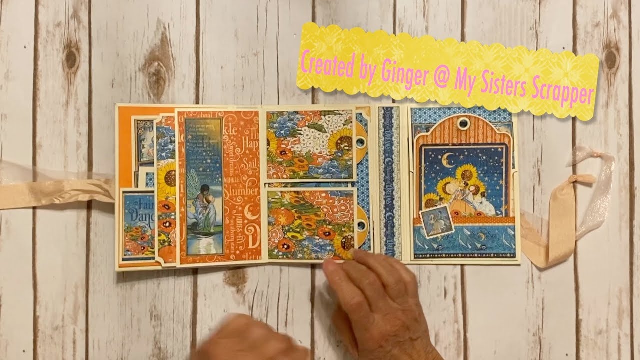 G45 Dreamland Mini Trifold Folio