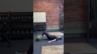Foam Roll Hamstring Bridge