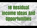 18 Residual Income Ideas And Opportunities