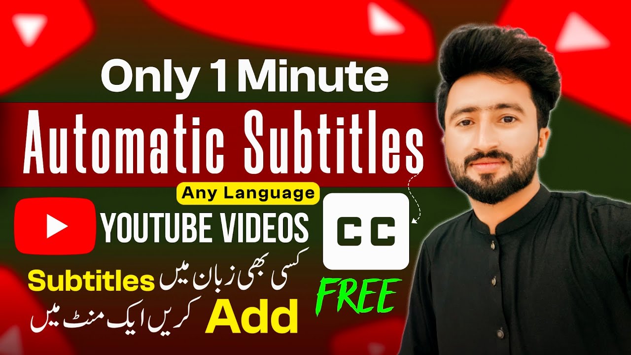 How to Add Auto Subtitles in YouTube Video | Add Subtitles in Any Language FREE | In YouTube Studio