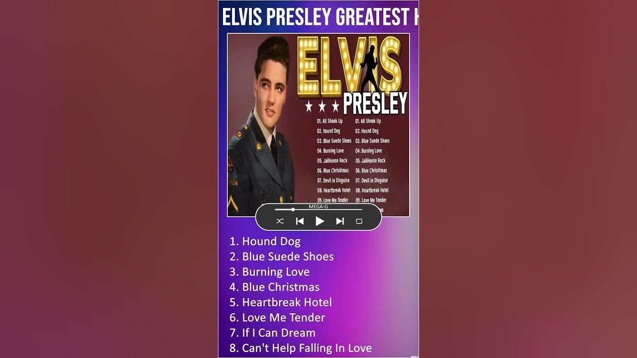 Elvis Presley Greatest Hits Playlist Full Album   Best Songs Of Elvis Presley Collection #shorts