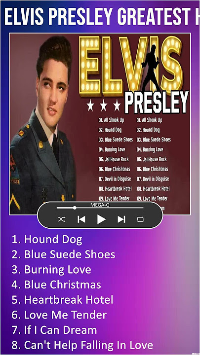 Elvis Presley Greatest Hits Playlist Full Album   Best Songs Of Elvis Presley Collection #shorts
