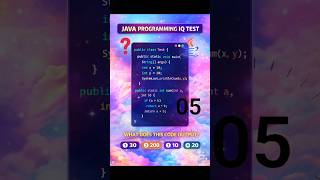 🚀 Java IQ Test | Agar Java Aati Hai To Batao Output 😵‍💫 #shorts