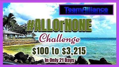 From $100 to $3,215 in 21 Days With NADEX Binary Options | #ALLOrNONE