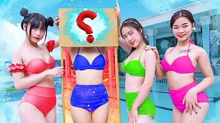 NAUGHTY BEAUTYFUL GIRL BEST TROLL BATTLE NERF DrGirl Nerf Guns Pool FUNNIEST GIRL PRANK VTL