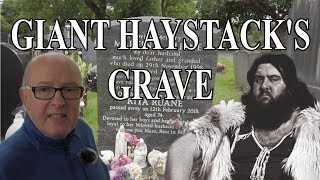 GIANT HAYSTACK'S GRAVE - FAMOUS GRAVES - FINAL RESTING PLACES