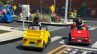LEGO Land theme park in Southern California! Driving School attractions! Kids Rides 
