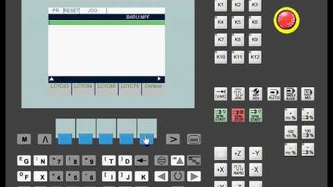 new program CNC Siemens 802 C
