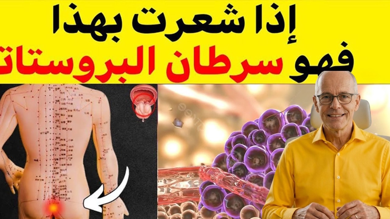 8 أعراض تحذيرية لسرطان البروستاتا لا يجب تجاهلها – انتبه قبل فوات الأوان 🛑
