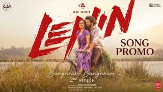 Bangaram Bangaram Promo Song | Lenin | Akhil Akkineni, Bhagyashri B |Murali Kishor | A Thaman S 