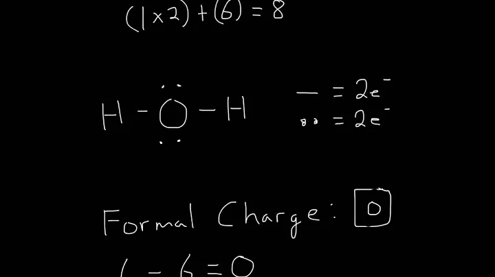Lewis Structure of Water H2O