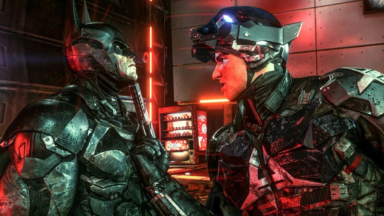 The Arkham Knight VS. Batman - Batman Arkham Knight - YouTube