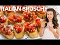 Comment  faire italien bruschetta  facile apritif