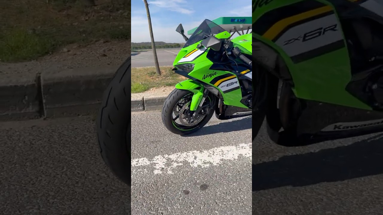 Kawasaki Zx6R💚🐲 - YouTube