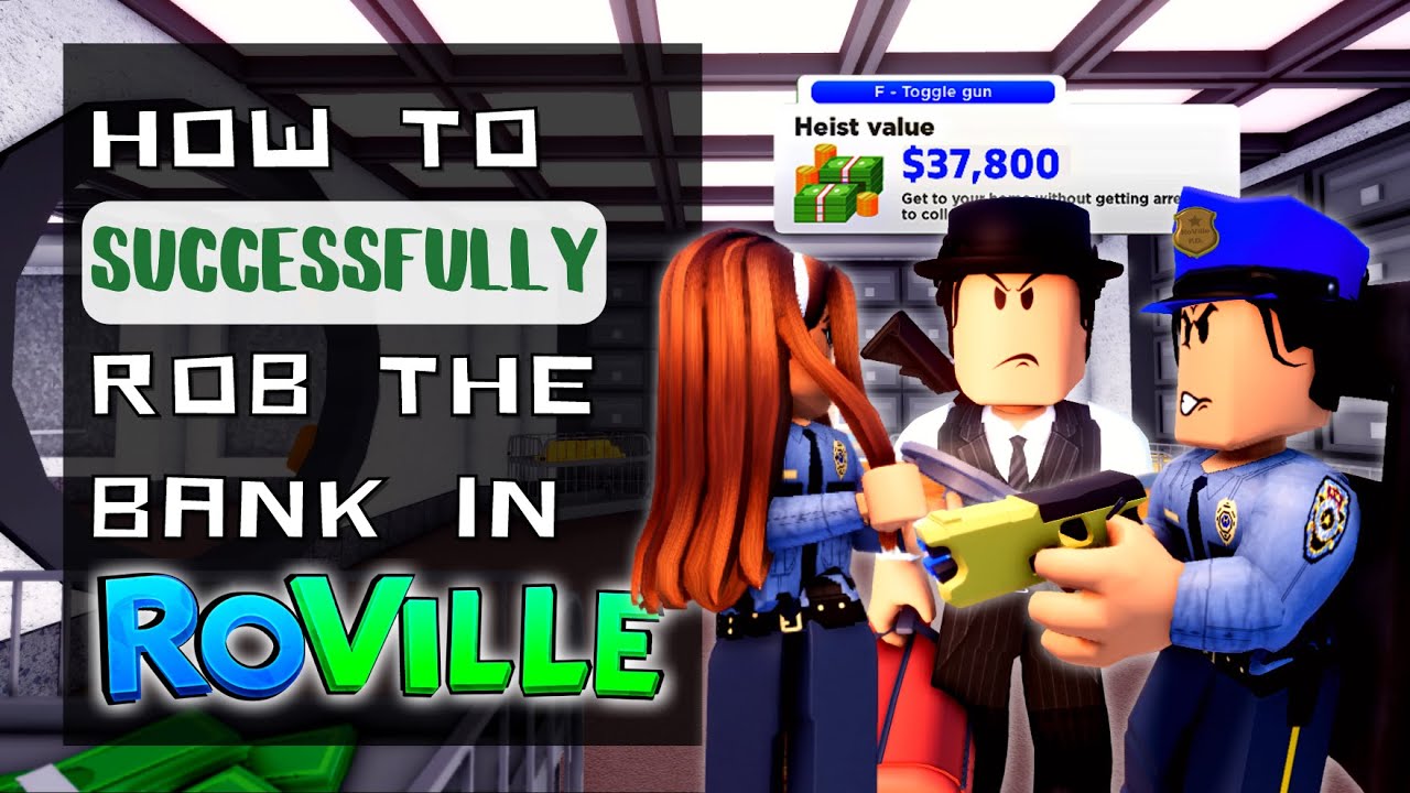 How To Rob A Bank In Roblox (ROBLOX) How To ๐ SUCCESSFULLY Rob The Bank To Get Money Quickly! ๐