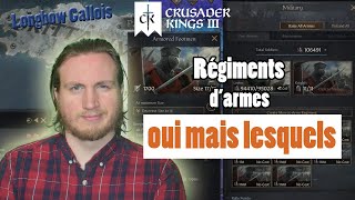 Les meilleurs templates de régiments d'armes dans Crusader Kings III : Comment tout casser ??